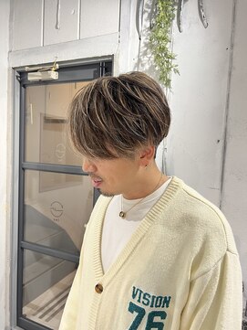 アパートメント オブ ソロン 市川(The Apartment of Solon) メンズハイライト/市川/船橋/眉カット/刈り上げ/メンズカット