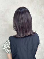 ルノン シェリー(LUNON cheliy) アプリコットオレンジくびれヘアハイライトカラー熊本