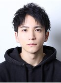 王道ハーフアップショート