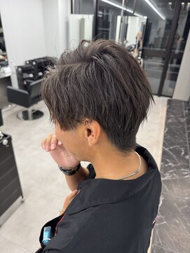 ラピステン 福岡天神 大名店(Lapis) メンズショート/刈り上げない/黒髪ショート