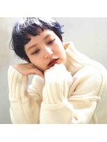 ロッソ ヘアアンドスパ 北千住店(Rosso Hair&SPA) オン眉ベリーショート【北千住】