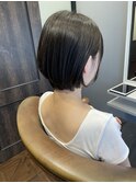 お客様スタイル【ショートボブ】 二股