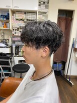 ベルシェリ(BellCherie)&nbsp;メンズカット＋スパイラルパーマ