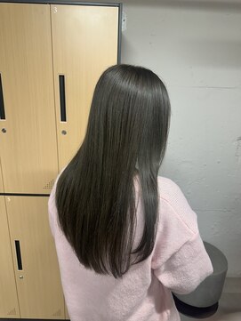 トクテ 吉祥寺(tokute) グレージュカラー/ボブウルフ/黒髪/ココアベージュ