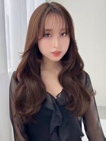 ソヨン 名駅2号店(SOYON)&nbsp;小顔/ロングレイヤー/黒髪/オリーブグレー/ココアベージュ/235