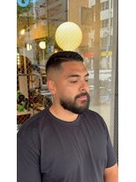バーバーブロス 長堀店(BARBER BROS)&nbsp;【BarBerBROS】スキンフェード　七三分けハイフェード