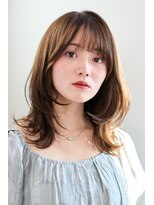 ユニックス モザイクモール港北店(UNIX)&nbsp;【UNIX港北】垢抜け外はねセミディ#レイヤーヘア