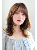 【UNIX港北】垢抜け外はねセミディ#レイヤーヘア