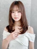 ロンドクレール 川崎(Lond clair)&nbsp;グレーブラウン/ミディアムレイヤー/ダークアッシュ/川崎98