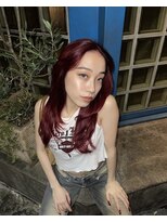 ジーナ(XENA)&nbsp;ウェーブミディアム×似合わせカット