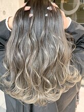 【褒められ艶髪☆コントラストハイライト】動くたび色気漂う立体感！巻くだけで垢抜ける華やか美髪に♪