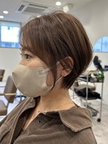 ガーデンタチカワネクスト(garden tachikawa next) 丸みショート耳掛けショートマッシュショート大人ショート30代