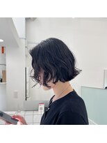 ニトバイアンキシム ボブ(nit by AHNKISM) ストレートボブに飽きた方はボブパーマおすすめです♪