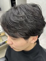 ナム 錦糸町(NAM)&nbsp;MEN'S HAIR/ブルーブラック/フェザーパーマ/錦糸町
