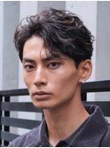 新橋メンズパーマツイストスパイラルパーマ波巻きパーマツイスパ