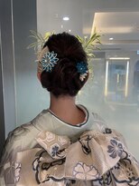 ザザ 高田馬場(ZA/ZA)&nbsp;ゆるふわシニヨン