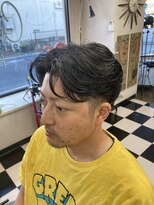 ハウディー(HOWDY)&nbsp;毛流れ　パーマ　[HOWDY前橋店]