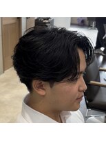 ロイ(ROY)&nbsp;韓国風センターパート×ニュアンスパーマ