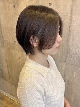 アトラ ハッピーヘアライフ 昭和町店(attra happyhairlife) 似合わせ大人ショート/前髪カット