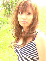 ファイブクインテット(5 QUINTETTO) 華やかな巻き髪カールと夏らしいツヤカラー