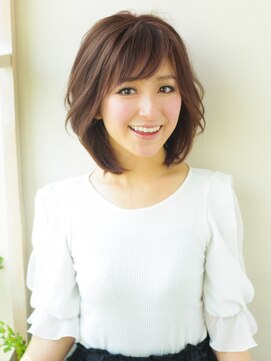 アフロート ディル(AFLOAT D'L) 《AFLOATディル裕二朗》毛流れのあるボリュームミディアムヘア