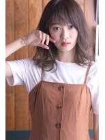 パリオ バイ コレット(Palio by collet)&nbsp;グレージュ×切りっぱなしラフミディ【Palio by collet】