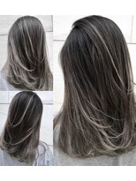 ウィルゴ(VIRGO) 【ハイライトグラデーションカラー】外国人風アッシュグレージュ