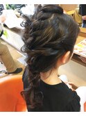 パーティヘアアレンジ★