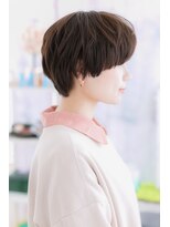 ヘアアンドビューティー ミック(Hair & Beauty miq) アシンメトリーショートでラフナチュラルにa
