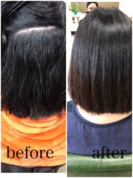 マイン ヘアー クリニック(main hair Clinic) お客様の縮毛矯正