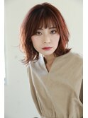 大人のふんわりレイヤーボブ