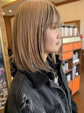 ヘアーサロン オンリーホープ(HAIR SALON ONLY HOPE) ブラックインナーカラー