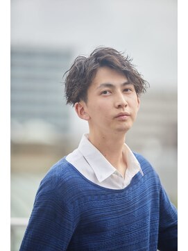 メンズサロンドットリアン(dot. lien) 【men’s salon dot. Tokyo】ゆるウェーブかきあげバング