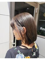 シティラボ(city Labo)&nbsp;小顔効果の顔まわりのカットと美カットラインのボブスタイル♪