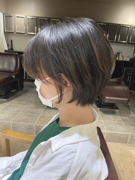 ヴァンクシー バイ ルナ(VANKCY by Luna) ミディアムヘア 暗めカラー グランマッシュ デザインカラー 登戸