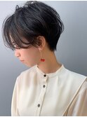 【morio池袋】綺麗でかっこいい黒髪ショート♪
