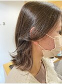 ベージュインナーカラー