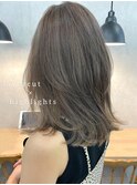 【村上】　レイヤーカット×ハイライト