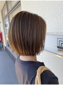 シンプルボブスタイル!