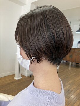 ヘッズ 本八幡店(HEADS) 大人ショート　ショコラアッシュ　ヘルシースタイル