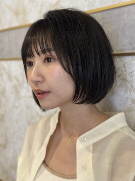 ロンド ストラーダ 心斎橋(Lond strada) モードヘアロング×美髪【髪質改善/縮毛矯正】