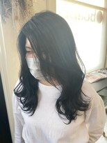 ボアップ 新居浜店(boappu) #黒髪 #ロング #ミディアム #韓国風 #巻き髪