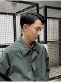 フワッと七三