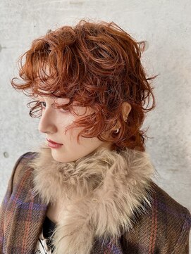 スクリーンギンザメゾン 銀座(SCREEN GINZA MAISON.) クラゲヘアー/小顔に見せるヘア/ココアベージュ/銀座