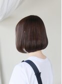 ミニボブ+ナチュラルブラウン