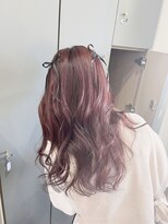 ティム(tim) ブリーチなしピンクブラウン