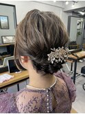 【WAVY】ふわっとアップスタイル