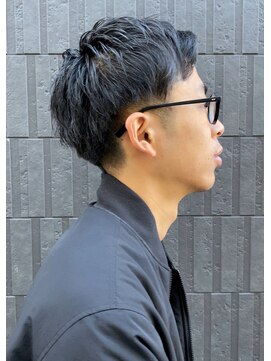 ゴウトゥデイ 岡山店(GO TODAY) ツーブロック×アップバング 【山崎 潤一】