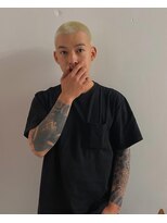 ロールアップスリーブス(ROLL UP SLEEVES) white blond/buzz cut