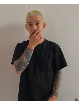 ロールアップスリーブス(ROLL UP SLEEVES) white blond/buzz cut